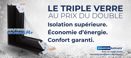 Promotion triple verre au prix du double
