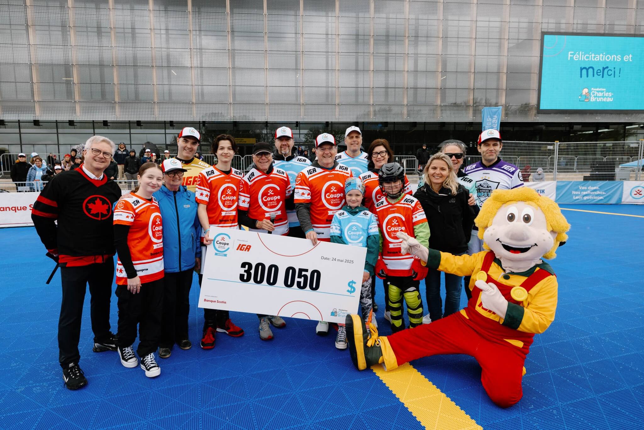 Montant record pour la 2ᵉ édition de la Coupe Charles-Bruneau à Québec